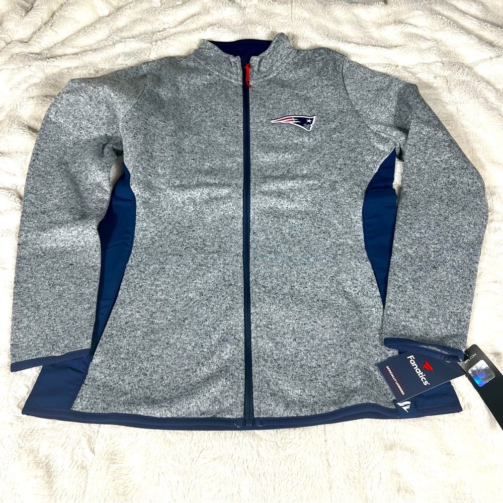 Women’s New England Patriots Full zip lightweight jackets